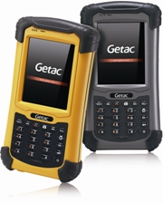 Getac PS236 GPS handheld/Photo courtesy of Getac